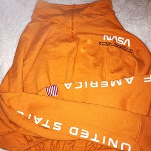 NASA cropped quarter zip